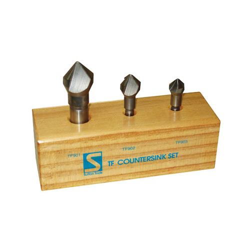 3pce 3 FLUTE COUNTERSINK SET